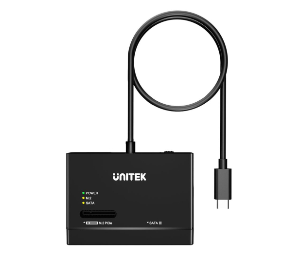 Unitek Mostek USB-C na dyski SATA i M.2 NVMe - 1244185 - zdjęcie 2